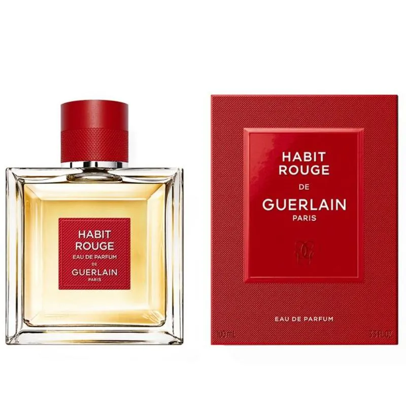 Guerlain Habit Rouge EDP For Men 100ML - Image 2